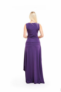 Bamboo Thai Skirt Purple - MUDRA