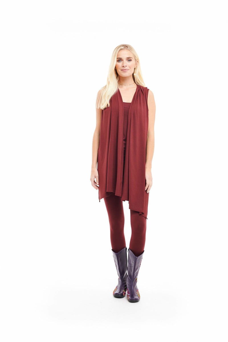 Bamboo Wrap Burgundy - MUDRA