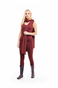 Bamboo Wrap Burgundy - MUDRA