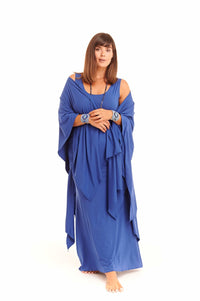 Bamboo Wrap Cobalt Blue - MUDRA