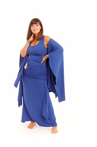 Bamboo Wrap Cobalt Blue - MUDRA