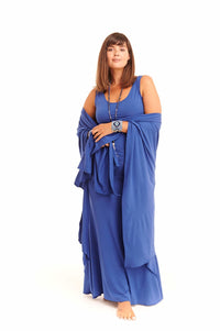 Bamboo Wrap Cobalt Blue - MUDRA