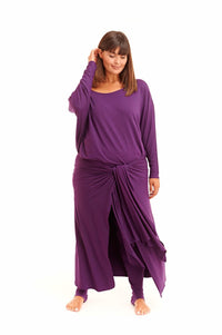 Bamboo Wrap Purple - MUDRA