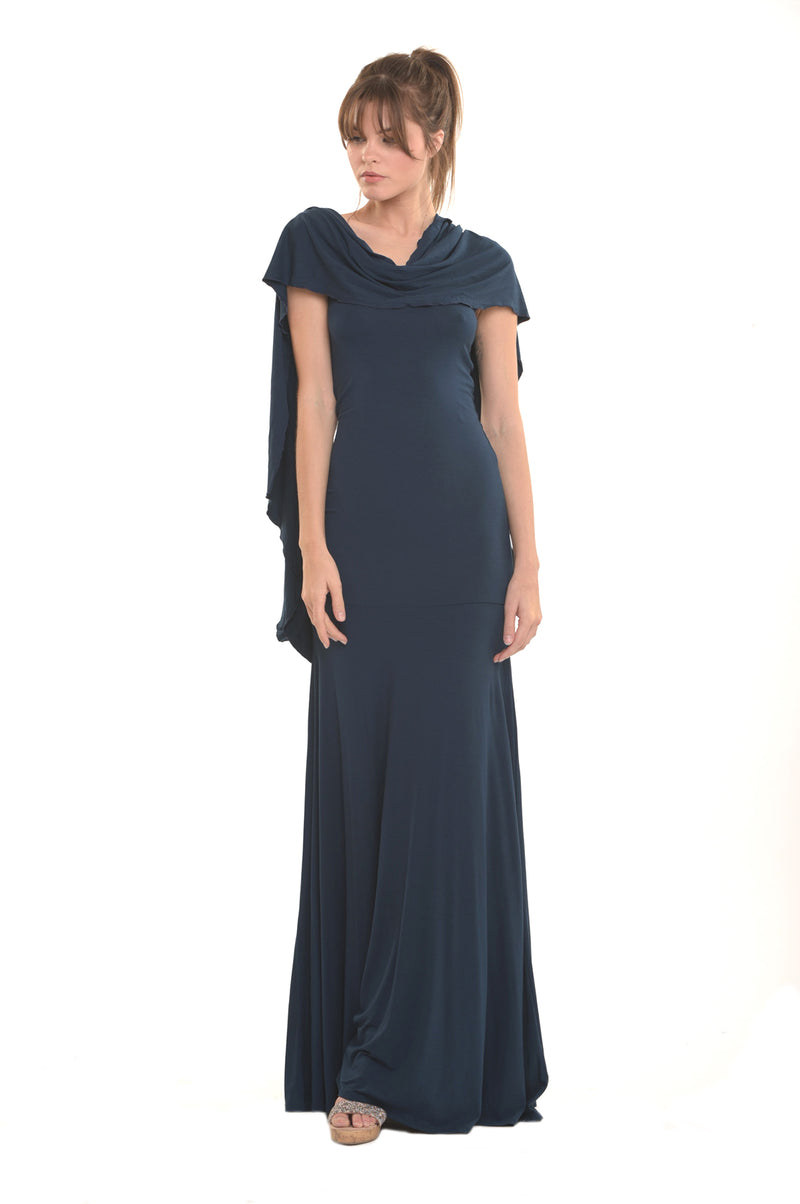 Bamboo Scarf Navy - MUDRA
