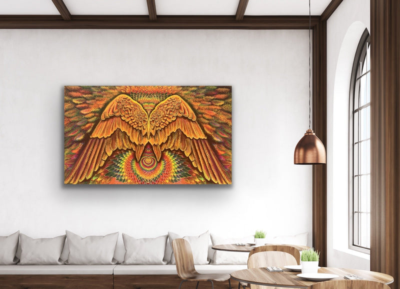Phoenix Rising Angel Wings - Visionary Art - MUDRA
