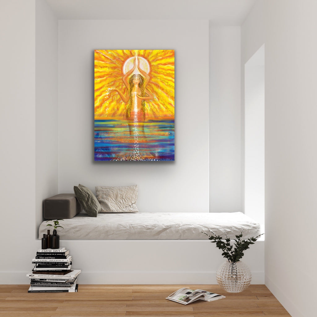 Solar Alignment - Visionary Art - MUDRA