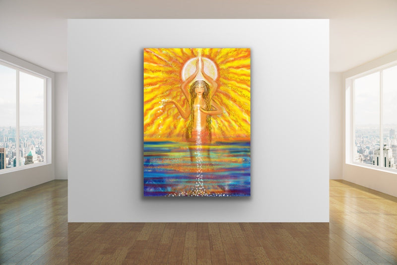 Solar Alignment - Visionary Art - MUDRA