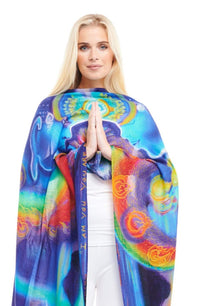 Tantric Union Dharma Cashmere Shawl - MUDRA