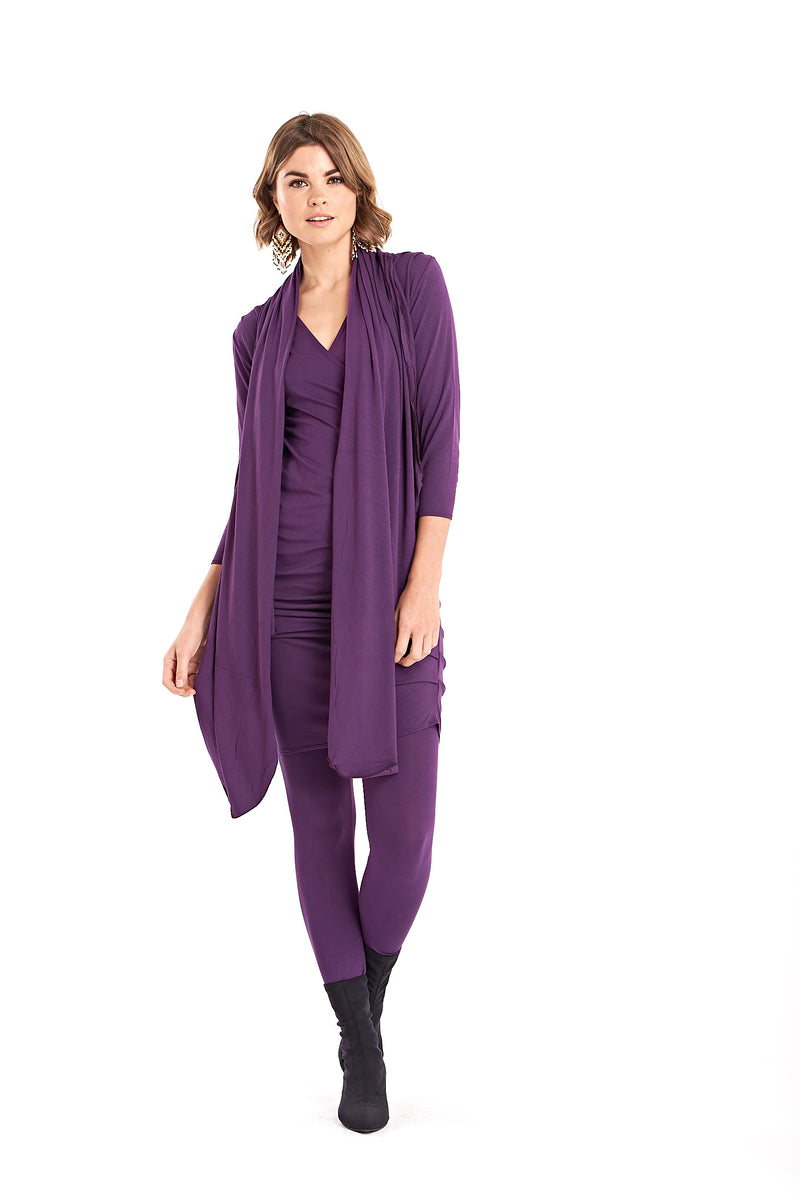 Bamboo Scarf Purple - MUDRA